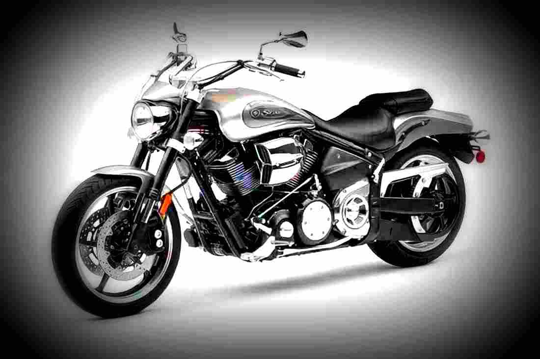 Yamaha Road Star Road Star (2009) 1 motorbike A4 Photo Print