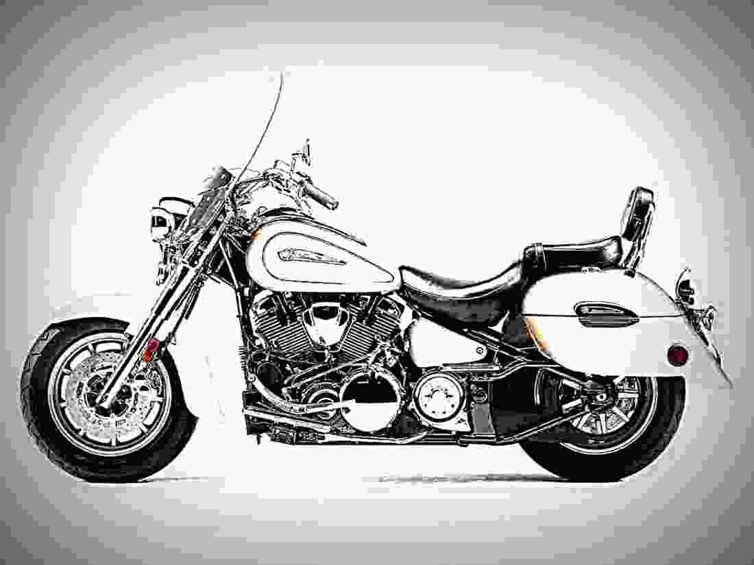 Yamaha Road Star S Road Star S 3 motorbike A4 Photo Print