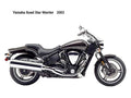 Yamaha RoadStar Warrior 2003 motorbike A4 Photo Print