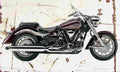 Yamaha Roadliner 2006 Aged Vintage A4 Photo Print