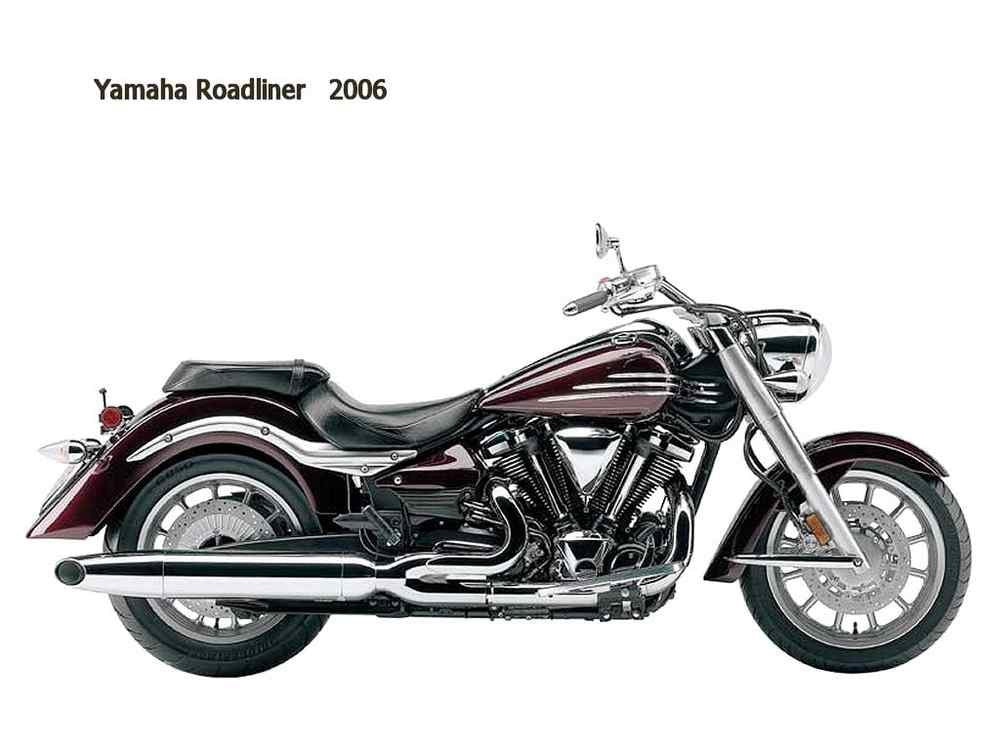Yamaha Roadliner 2006 motorbike A4 Photo Print