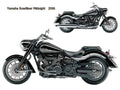 Yamaha Roadliner Midnight 2006 motorbike A4 Photo Print