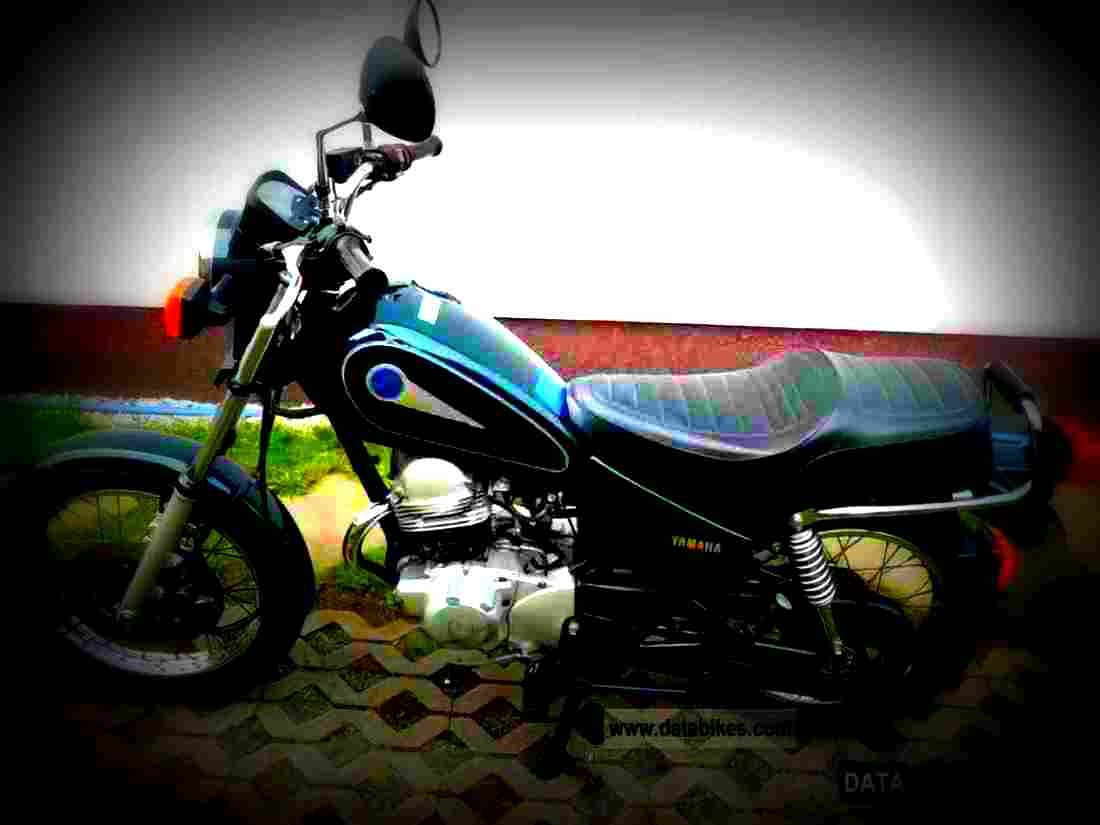 Yamaha SR 125 1997 3 motorbike A4 Photo Print