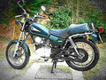 Yamaha SR 125 1997 4 motorbike A4 Photo Print