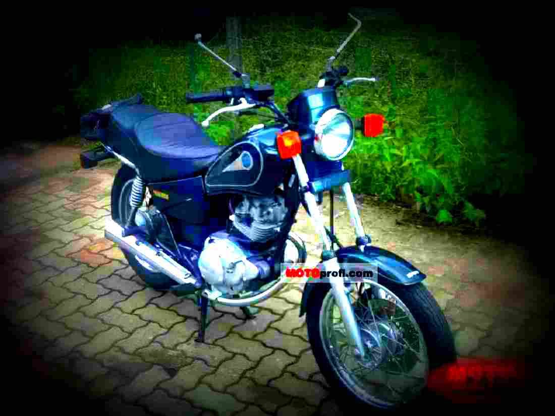 Yamaha SR 125 1998 1 motorbike A4 Photo Print