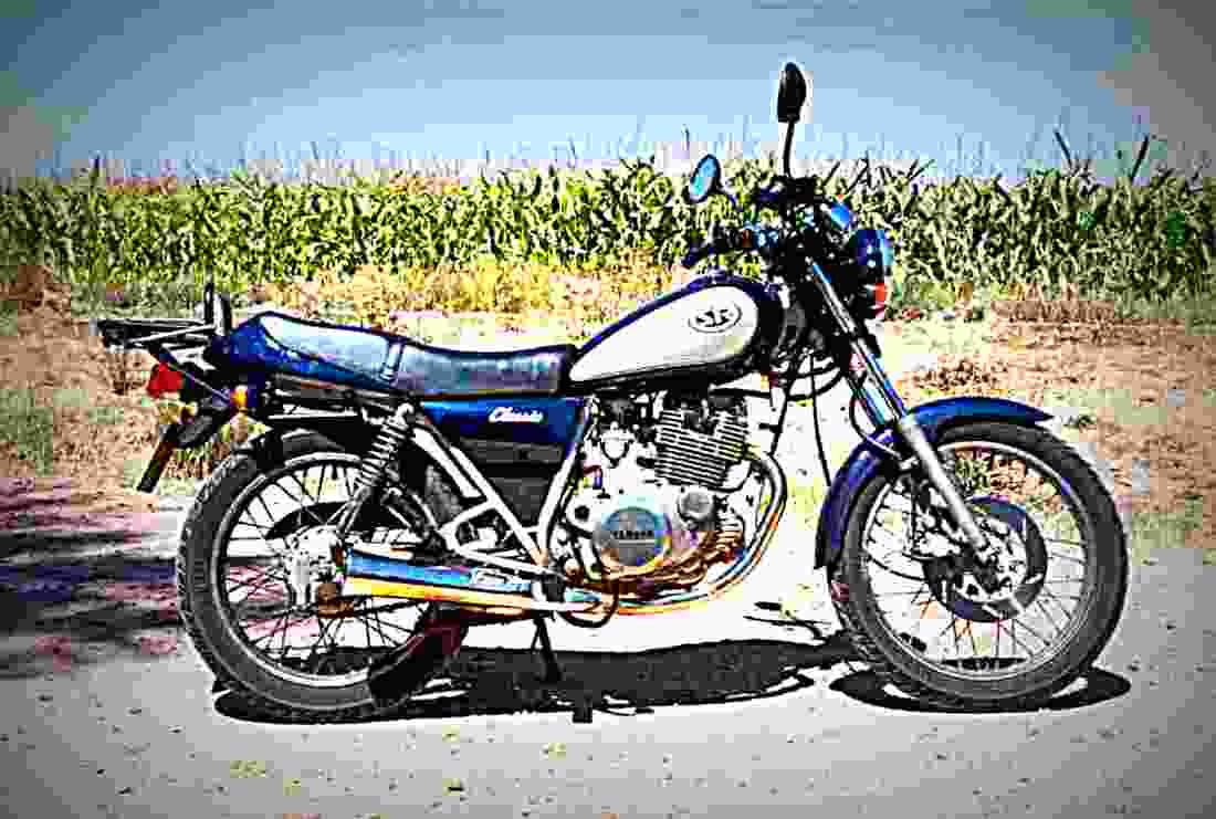 Yamaha SR 250 SE 1982 4 motorbike A4 Photo Print