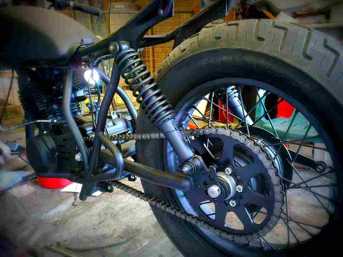 Yamaha SR 250 Special (reduced effect) 1981 4 motorbike A4 Photo Print