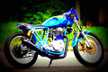 Yamaha SR 400 2002 6 motorbike A4 Photo Print