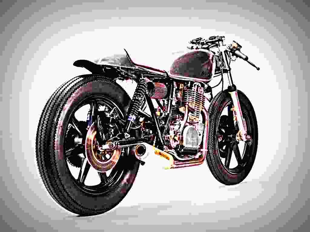 Yamaha SR 500 1986 4 motorbike A4 Photo Print