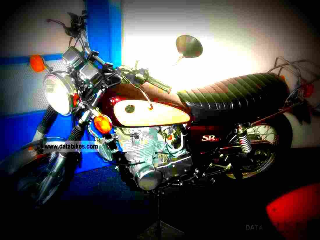 Yamaha SR 500 1987 5 motorbike A4 Photo Print