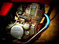 Yamaha SR 500 1987 6 motorbike A4 Photo Print