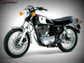Yamaha SR 500 1992 2 motorbike A4 Photo Print