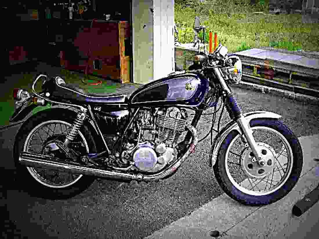 Yamaha SR 500 1994 2 motorbike A4 Photo Print