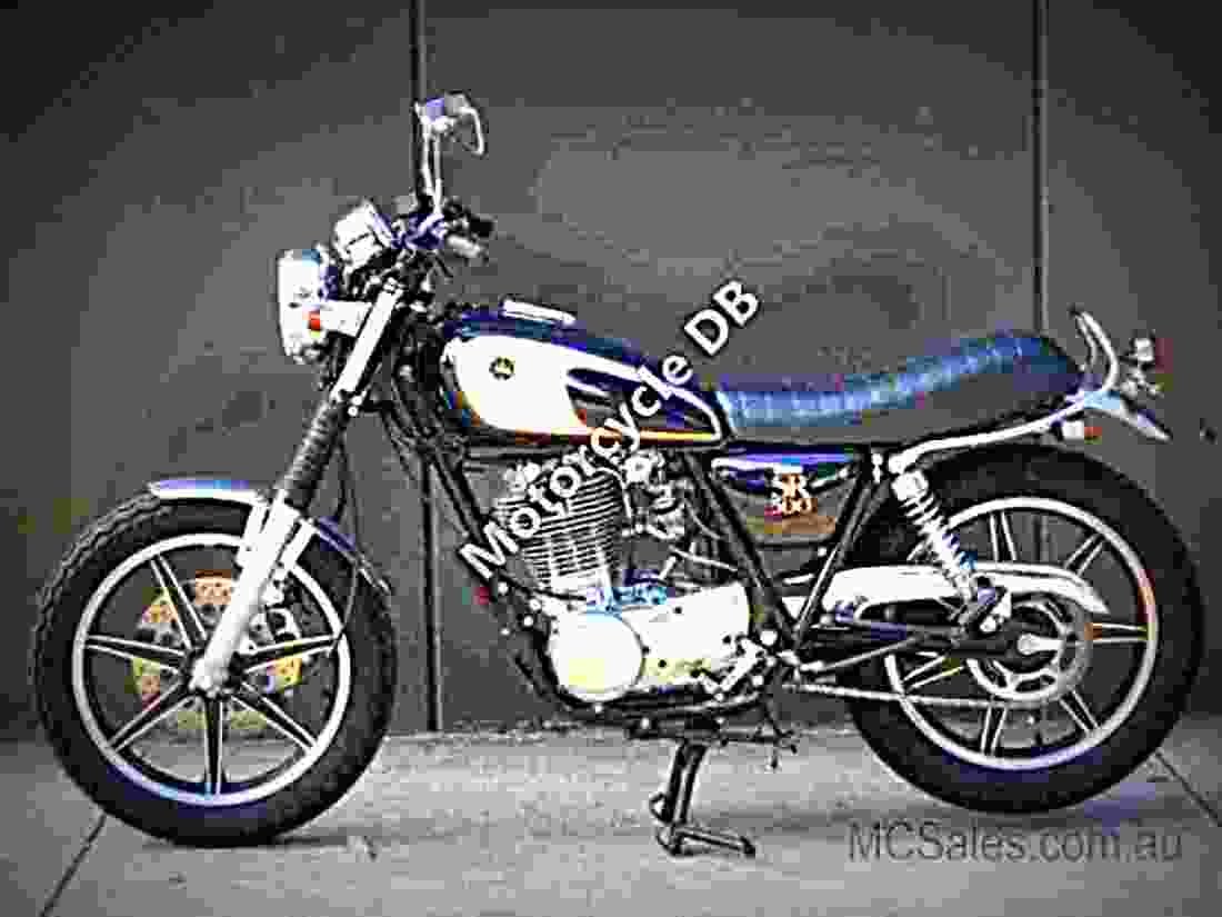 Yamaha SR 500 1994 4 motorbike A4 Photo Print