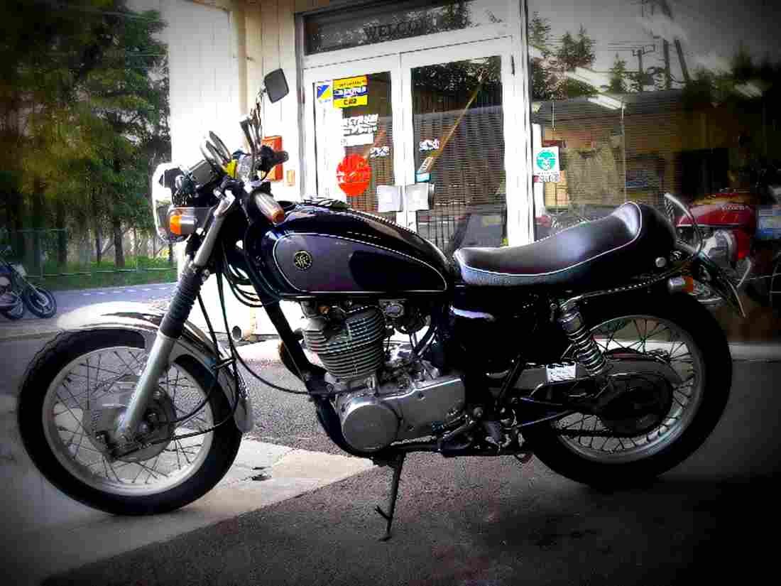 Yamaha SR 500 1994 5 motorbike A4 Photo Print