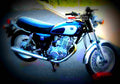 Yamaha SR 500 1995 2 motorbike A4 Photo Print