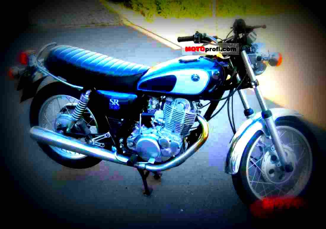 Yamaha SR 500 1995 2 motorbike A4 Photo Print
