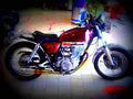 Yamaha SR 500 1997 4 motorbike A4 Photo Print
