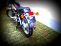 Yamaha SR 500 1999 4 motorbike A4 Photo Print
