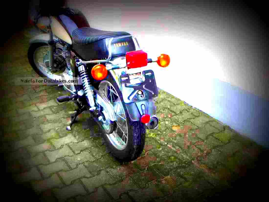 Yamaha SR 500 1999 4 motorbike A4 Photo Print