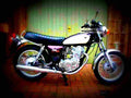 Yamaha SR 500 G 1982 4 motorbike A4 Photo Print