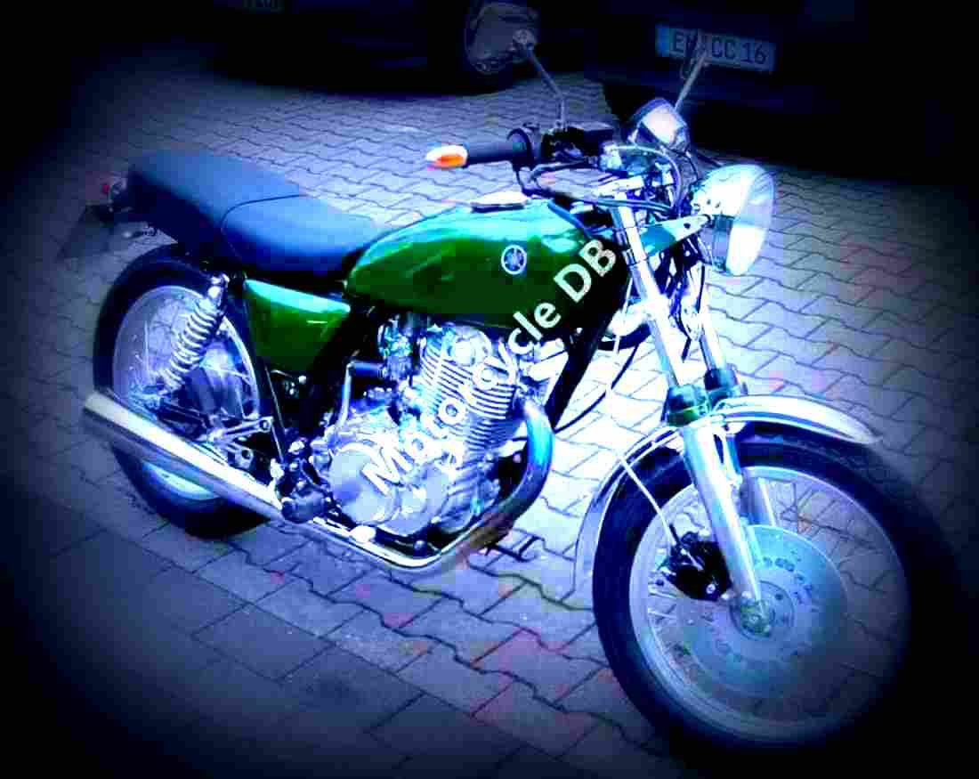 Yamaha SR 500 G 1982 5 motorbike A4 Photo Print