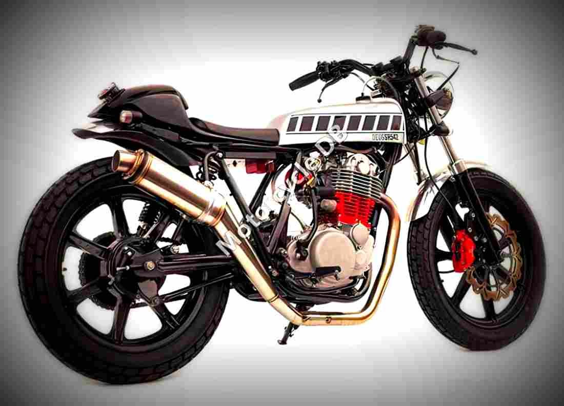 Yamaha SR 500 S 1989 1 motorbike A4 Photo Print