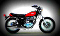 Yamaha SR 500 T 1990 1 motorbike A4 Photo Print
