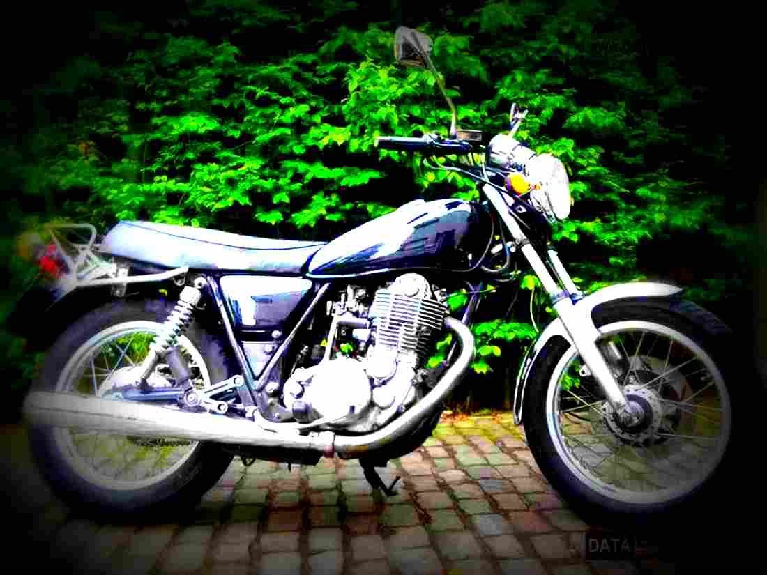 Yamaha SR 500 T 1991 1 motorbike A4 Photo Print