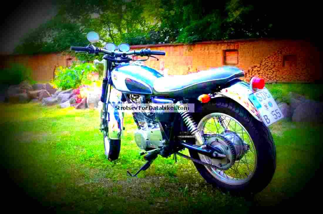 Yamaha SR 500 T 1991 4 motorbike A4 Photo Print