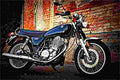 Yamaha SR400 2017 1 motorbike A4 Photo Print