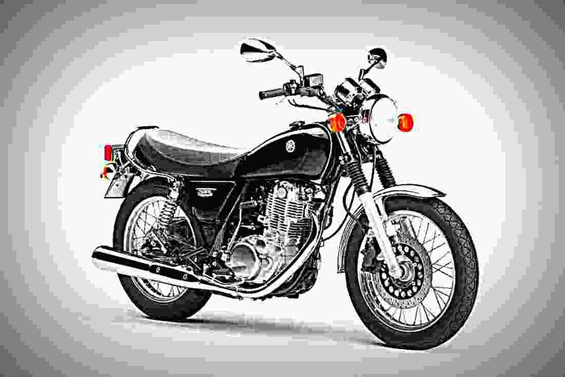 Yamaha SR400 2017 2 motorbike A4 Photo Print