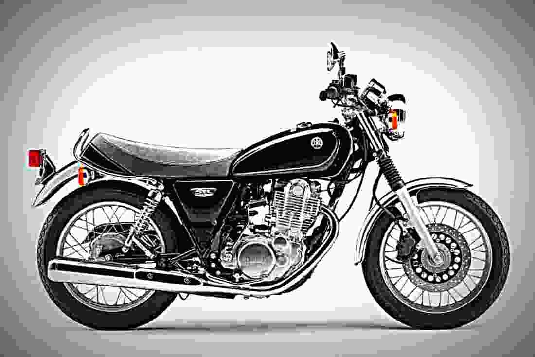 Yamaha SR400 2017 3 motorbike A4 Photo Print