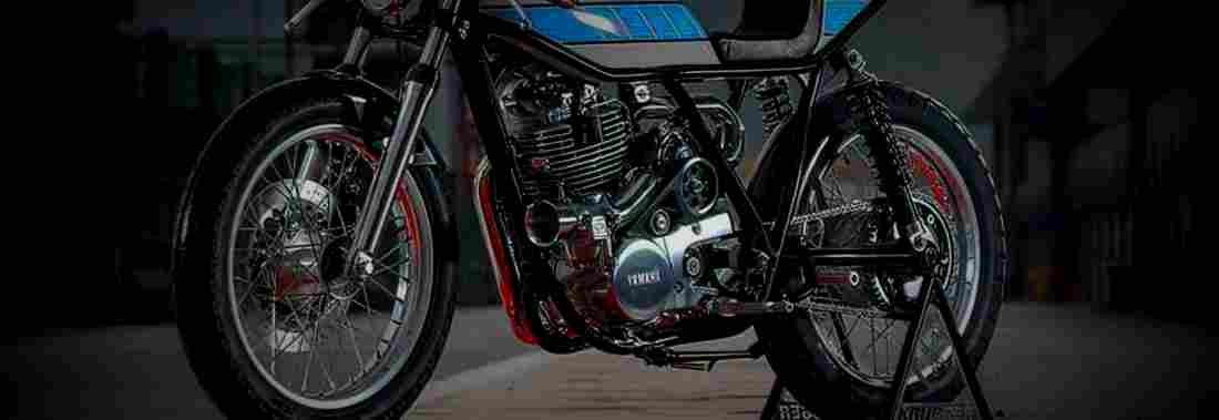 Yamaha SR400 Yard Built by Krugger 2017 1 825x284 motorbike A4 Photo Print