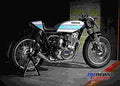 Yamaha SR400 Yard Built by Krugger 2017 3 motorbike A4 Photo Print