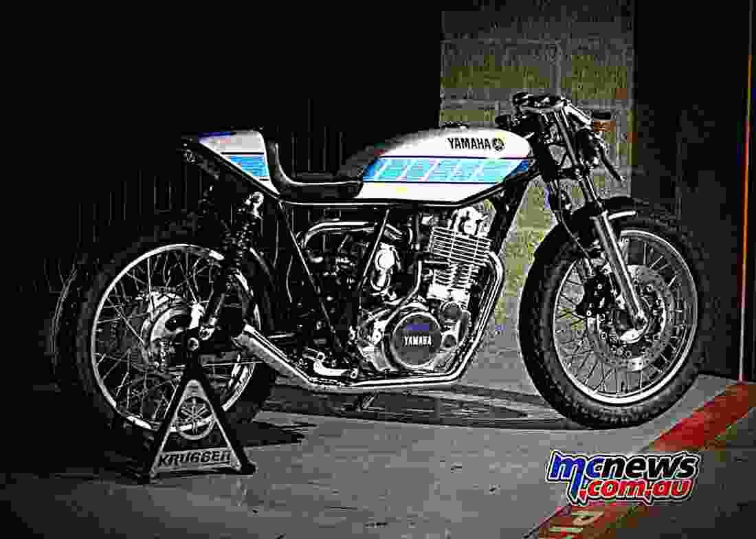 Yamaha SR400 Yard Built by Krugger 2017 3 motorbike A4 Photo Print