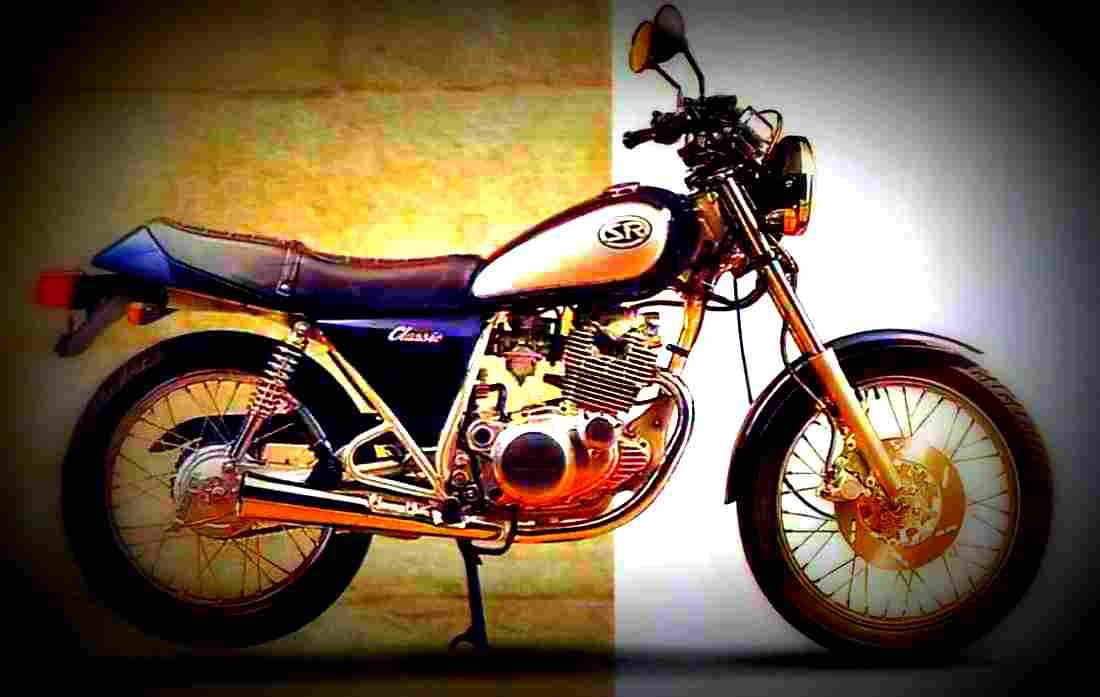 Yamaha SRV 250 SRV 250 4 motorbike A4 Photo Print
