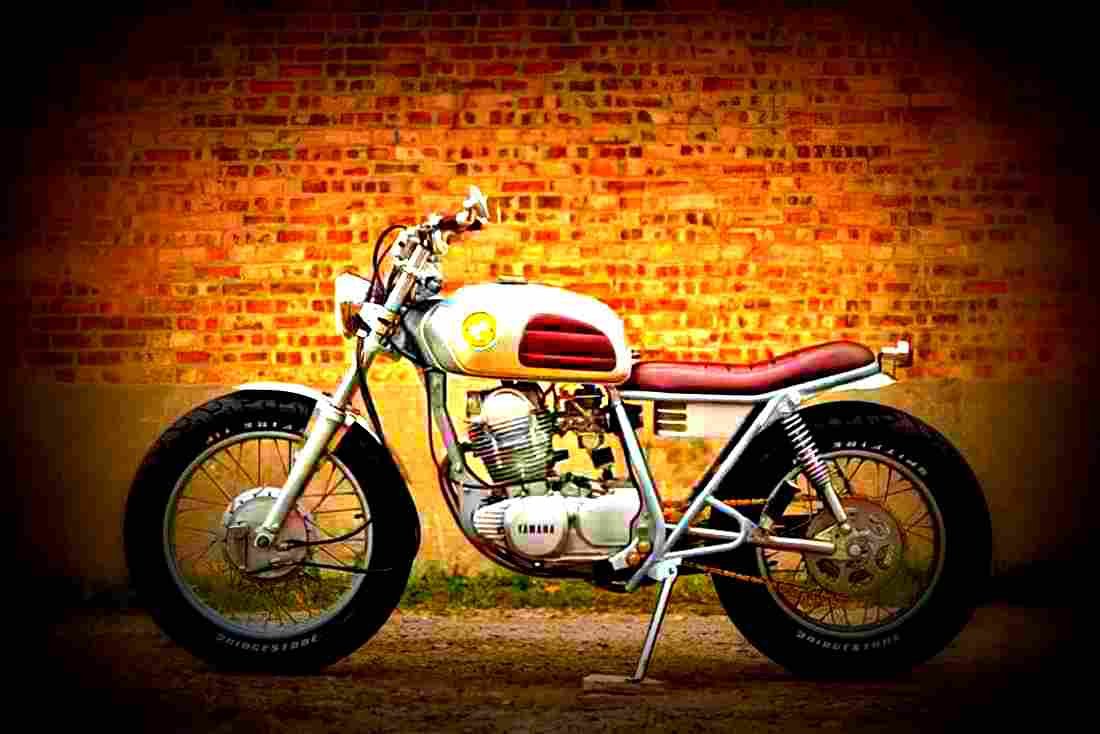 Yamaha SRV 250 SRV 250 5 motorbike A4 Photo Print