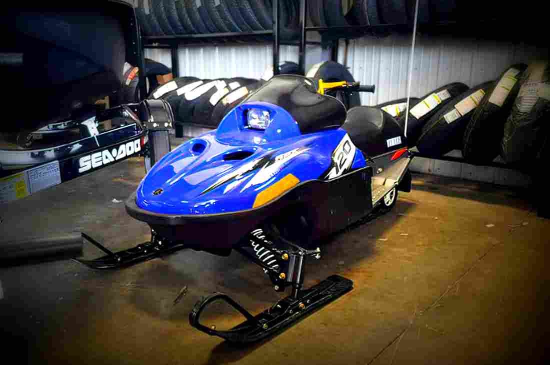 Yamaha SRX 120 123cc 4 motorbike A4 Photo Print