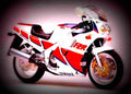 Yamaha SRX 400 1991 4 motorbike A4 Photo Print