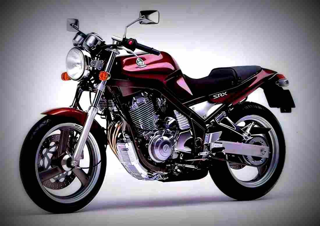 Yamaha SRX 400 1991 5 motorbike A4 Photo Print