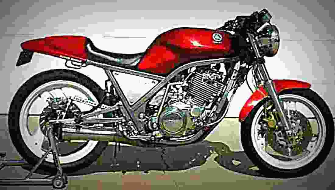 Yamaha SRX 6 1989 5 motorbike A4 Photo Print