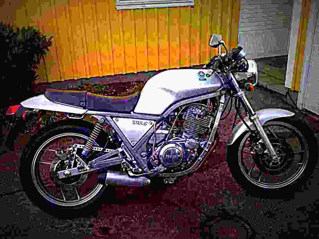 Yamaha SRX 6 1990 6 motorbike A4 Photo Print