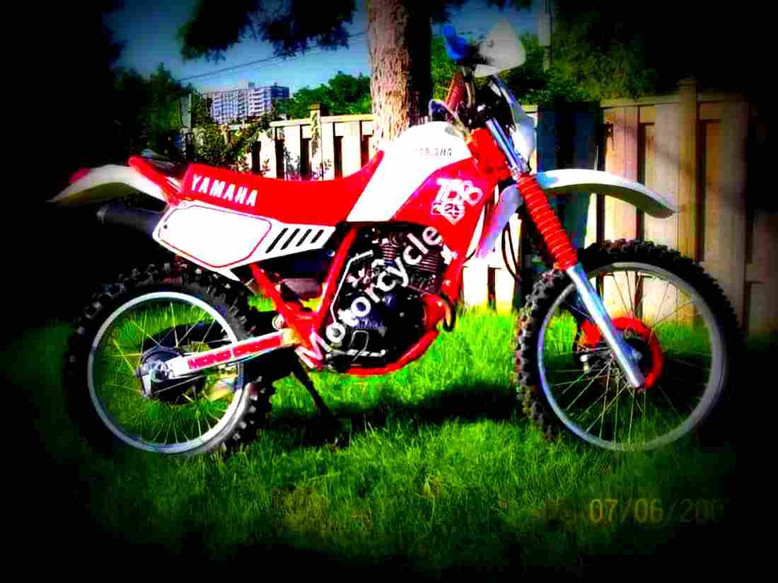 Yamaha SRX 6 (reduced effect) 1987 4 motorbike A4 Photo Print