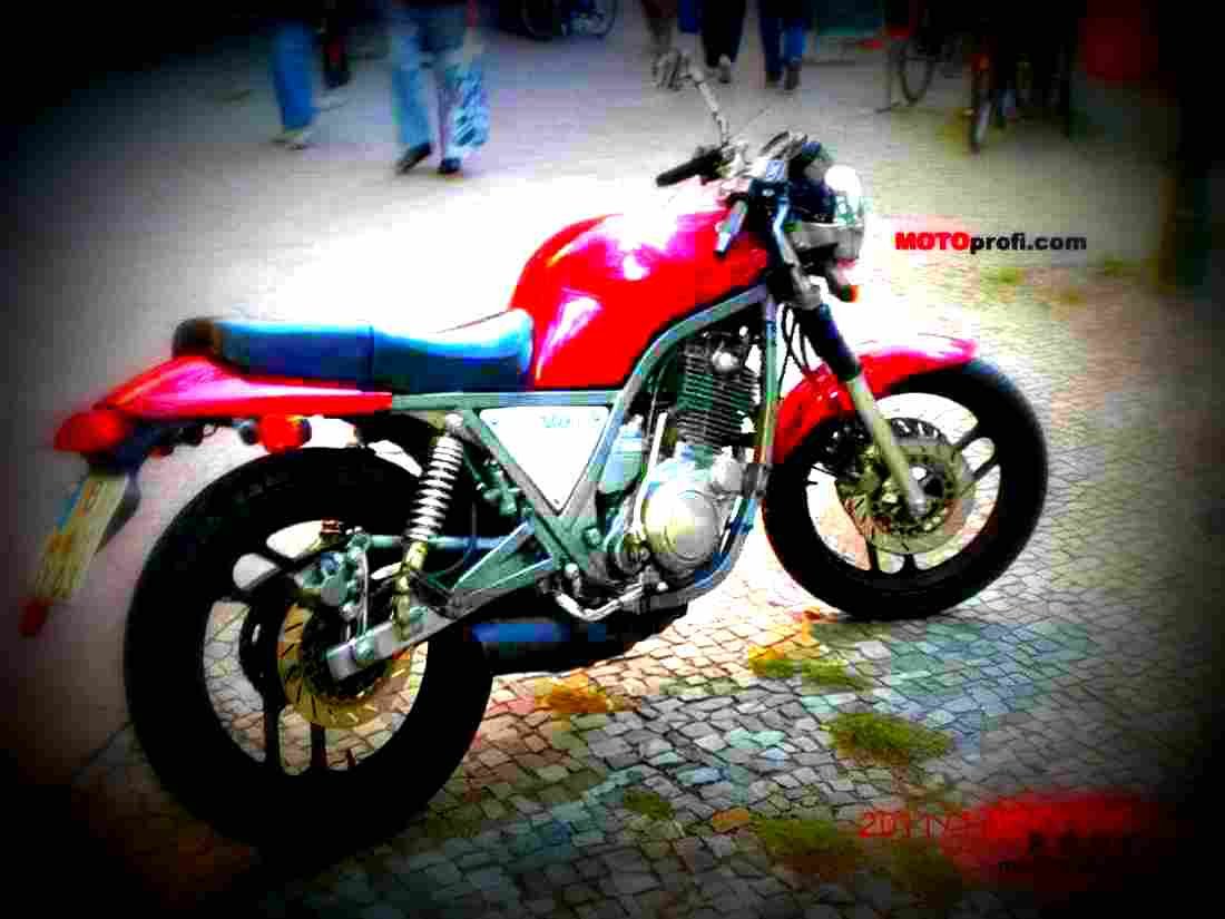 Yamaha SRX 6 (reduced effect) 1988 1 motorbike A4 Photo Print