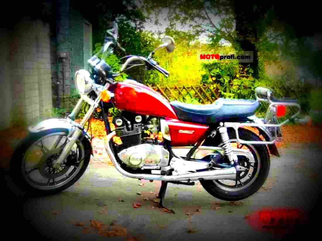 Yamaha SRX 6 (reduced effect) 1988 5 motorbike A4 Photo Print