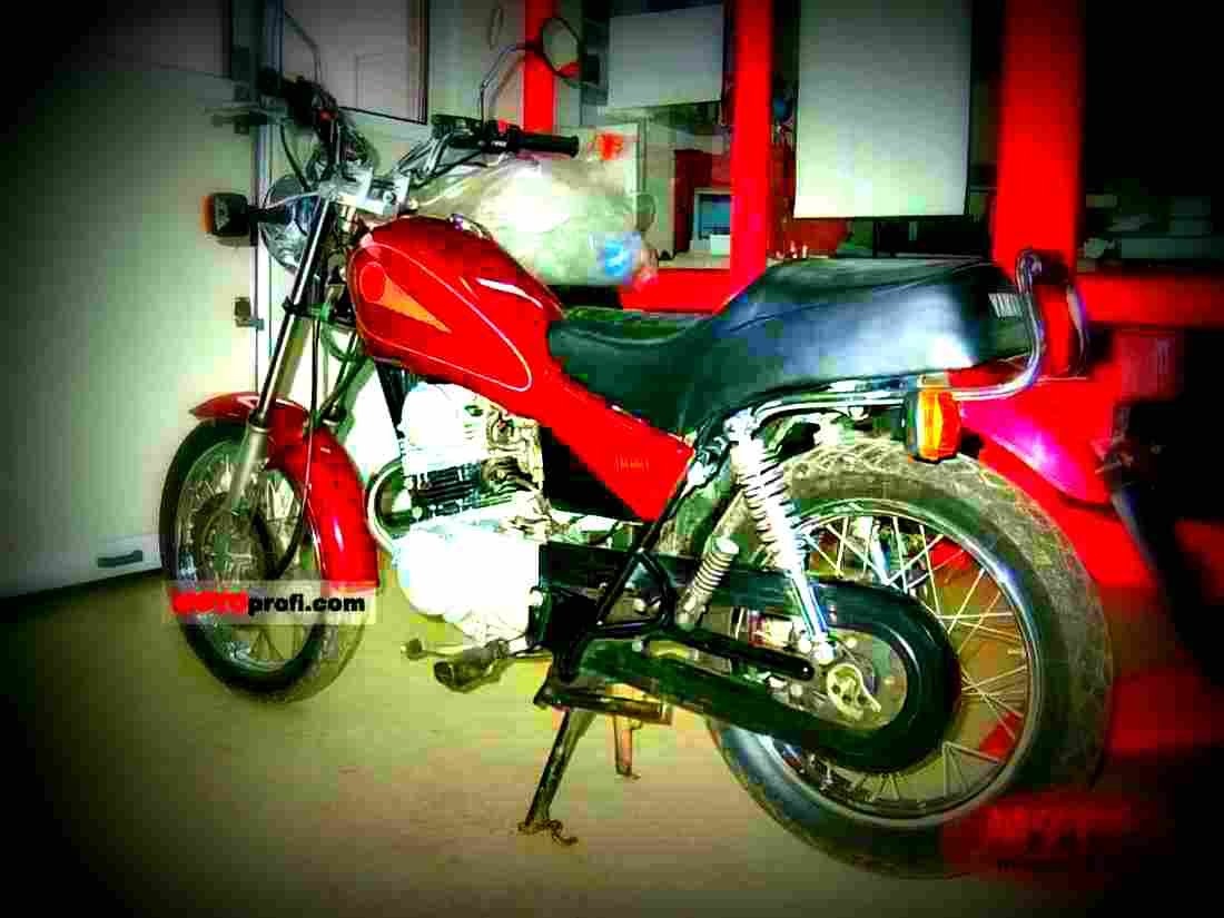 Yamaha SRX 6 (reduced effect) 1989 5 motorbike A4 Photo Print