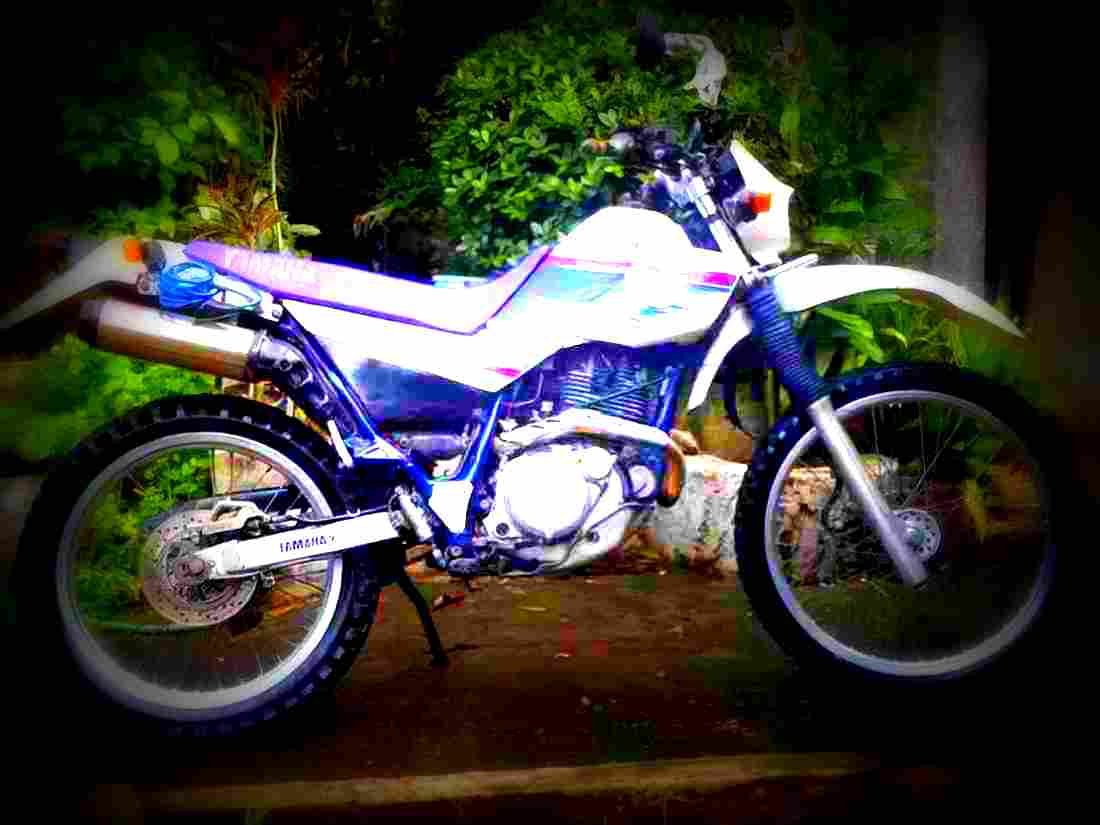 Yamaha Serow 225 WE 225 1 motorbike A4 Photo Print