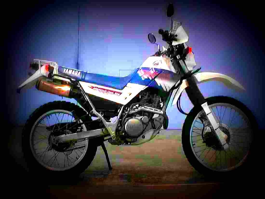 Yamaha Serow 225 WE 225 2 motorbike A4 Photo Print