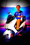 Yamaha Smax 155 155cc 5 motorbike A4 Photo Print